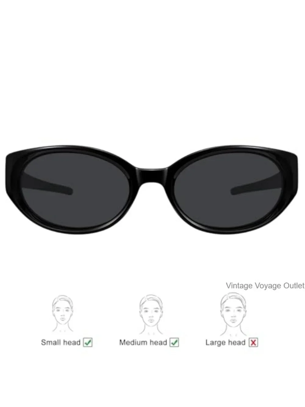 Retro Y2K Wrap Around Sunglasses Polarized UV Protection Sporty Shades